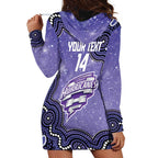 Hobart Hurricanes NAIDOC Week 2026 Custom Hoodie Dress 50 Years Deadly Indigenous Art Glitter Effect