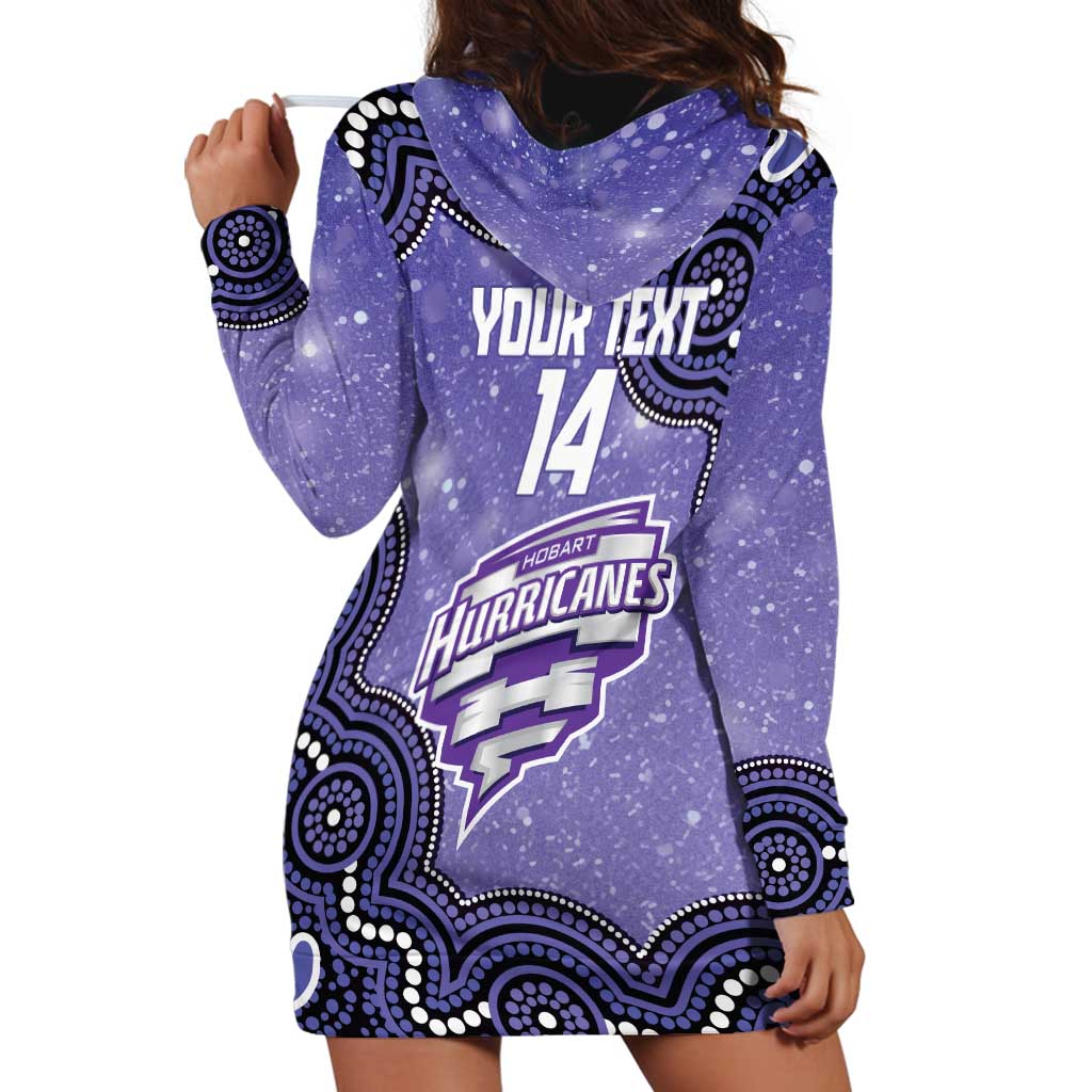 Hobart Hurricanes NAIDOC Week 2026 Custom Hoodie Dress 50 Years Deadly Indigenous Art Glitter Effect