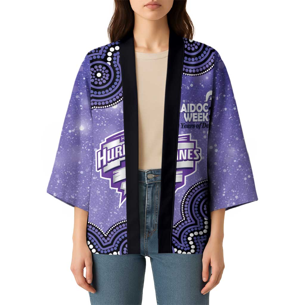 Hobart Hurricanes NAIDOC Week 2026 Custom Kimono 50 Years Deadly Indigenous Art Glitter Effect