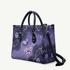 Hobart Hurricanes NAIDOC Week 2026 Custom Leather Bag 50 Years Deadly Indigenous Art Glitter Effect