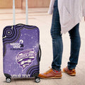 Hobart Hurricanes NAIDOC Week 2026 Custom Luggage Cover 50 Years Deadly Indigenous Art Glitter Effect