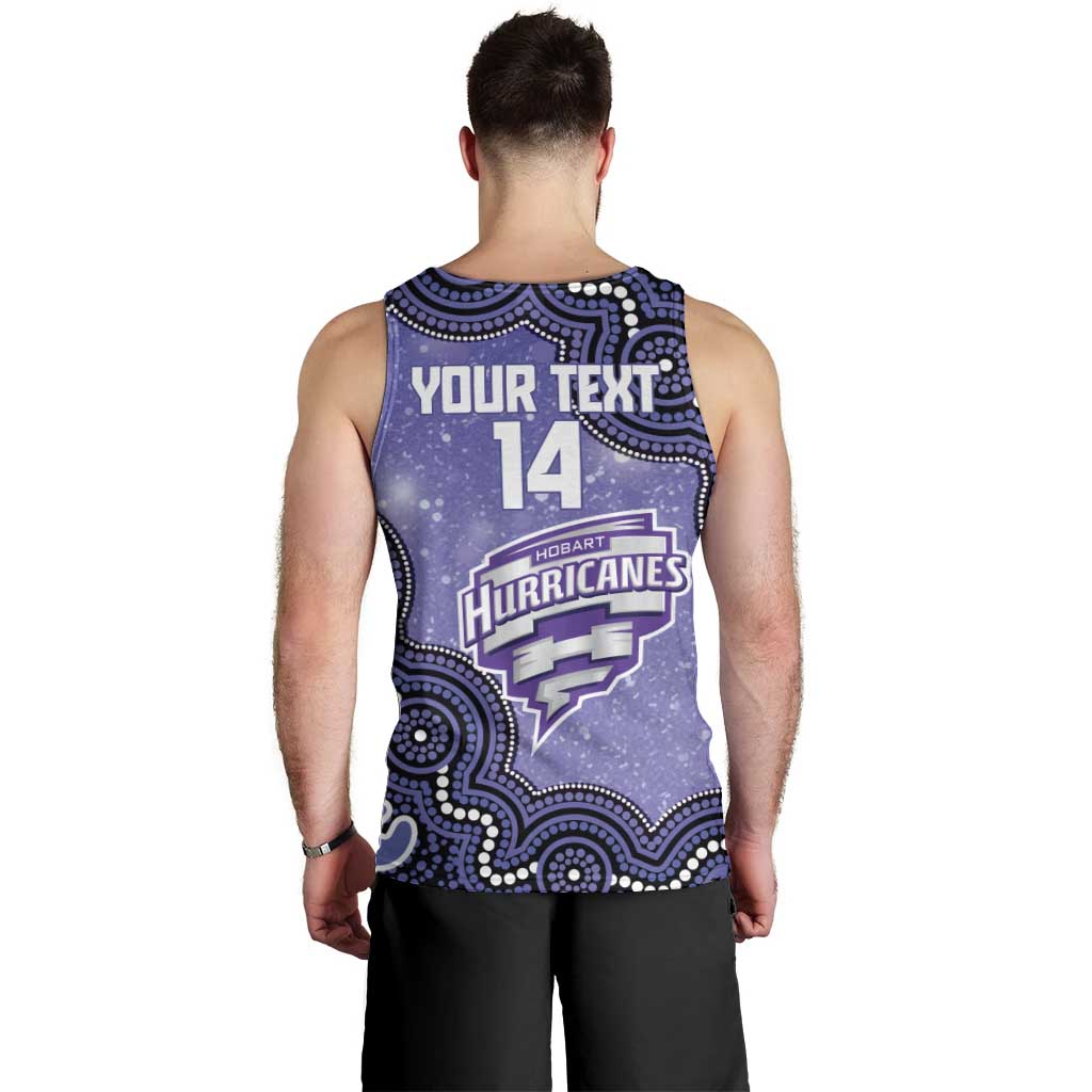 Hobart Hurricanes NAIDOC Week 2026 Custom Men Tank Top 50 Years Deadly Indigenous Art Glitter Effect
