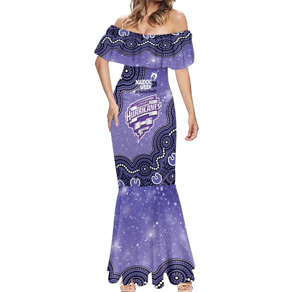 Hobart Hurricanes NAIDOC Week 2026 Custom Mermaid Dress 50 Years Deadly Indigenous Art Glitter Effect