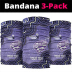 Hobart Hurricanes NAIDOC Week 2026 Custom Neck Gaiter 50 Years Deadly Indigenous Art Glitter Effect