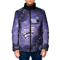 Hobart Hurricanes NAIDOC Week 2026 Custom Padded Jacket 50 Years Deadly Indigenous Art Glitter Effect