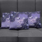 Hobart Hurricanes NAIDOC Week 2026 Custom Pillow Cover 50 Years Deadly Indigenous Art Glitter Effect