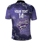 Hobart Hurricanes NAIDOC Week 2026 Custom Polo Shirt 50 Years Deadly Indigenous Art Glitter Effect