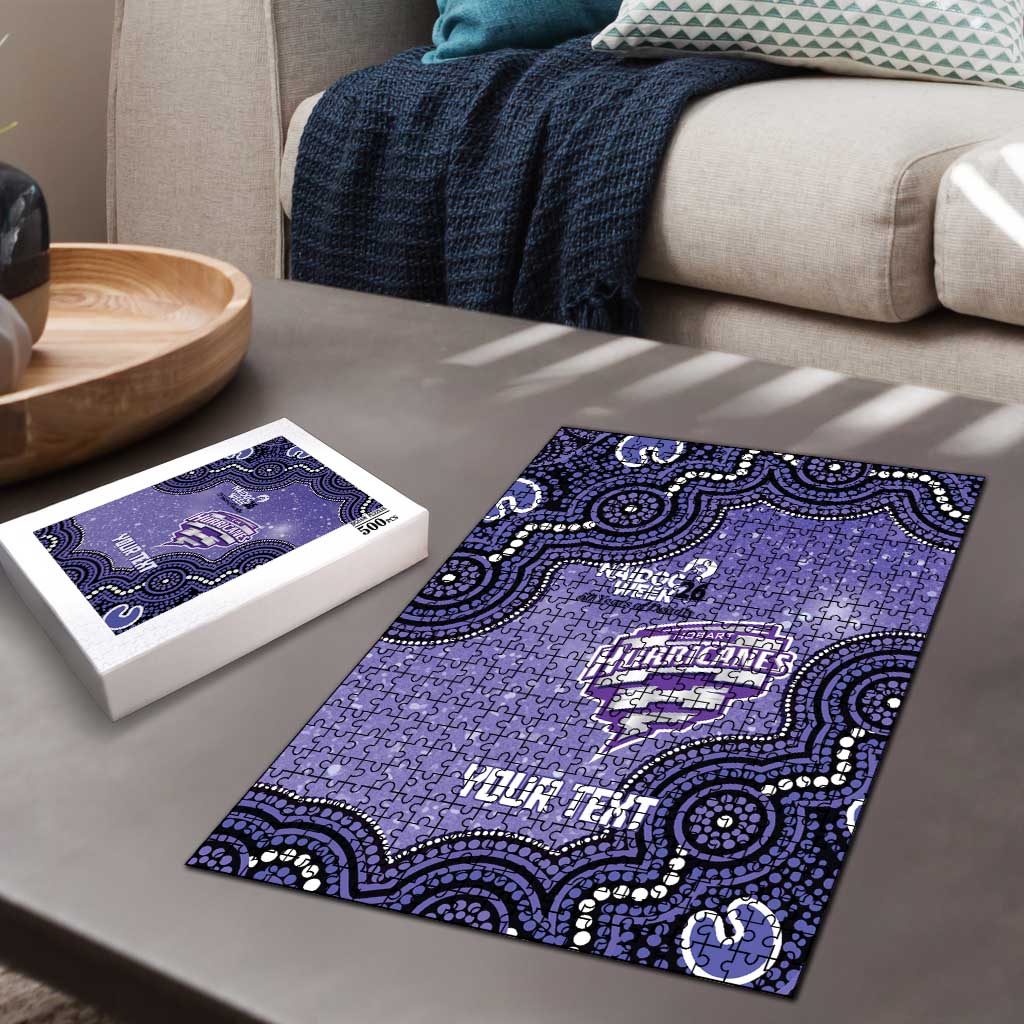 Hobart Hurricanes NAIDOC Week 2026 Custom Puzzle 50 Years Deadly Indigenous Art Glitter Effect
