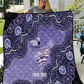 Hobart Hurricanes NAIDOC Week 2026 Custom Quilt 50 Years Deadly Indigenous Art Glitter Effect