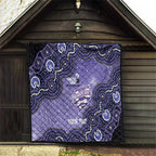 Hobart Hurricanes NAIDOC Week 2026 Custom Quilt 50 Years Deadly Indigenous Art Glitter Effect