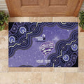 Hobart Hurricanes NAIDOC Week 2026 Custom Rubber Doormat 50 Years Deadly Indigenous Art Glitter Effect