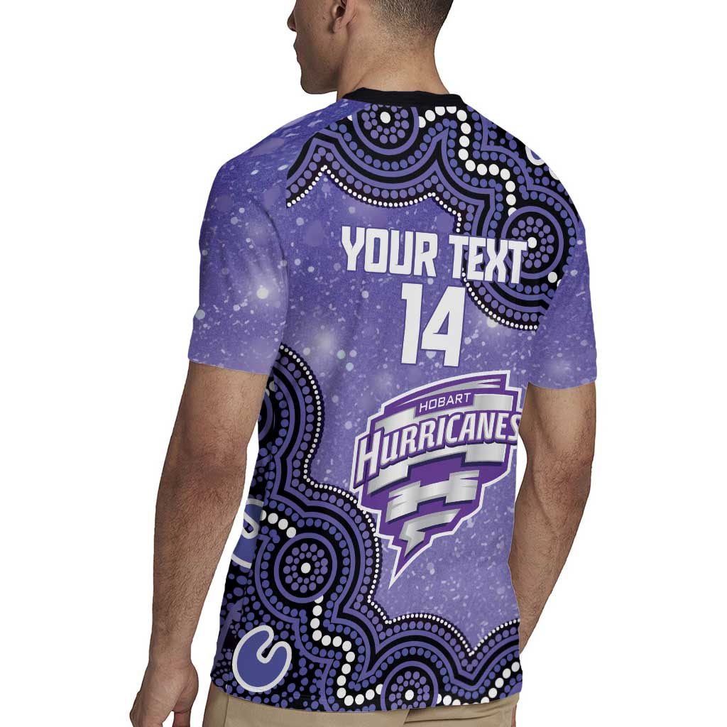 Hobart Hurricanes NAIDOC Week 2026 Custom Rugby Jersey 50 Years Deadly Indigenous Art Glitter Effect