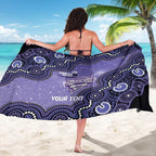 Hobart Hurricanes NAIDOC Week 2026 Custom Sarong 50 Years Deadly Indigenous Art Glitter Effect
