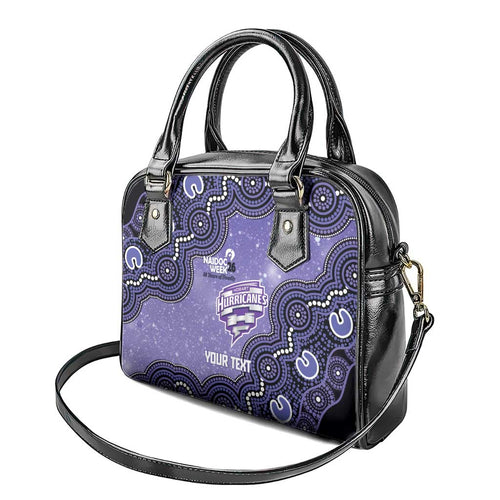 Hobart Hurricanes NAIDOC Week 2026 Custom Shoulder Handbag 50 Years Deadly Indigenous Art Glitter Effect