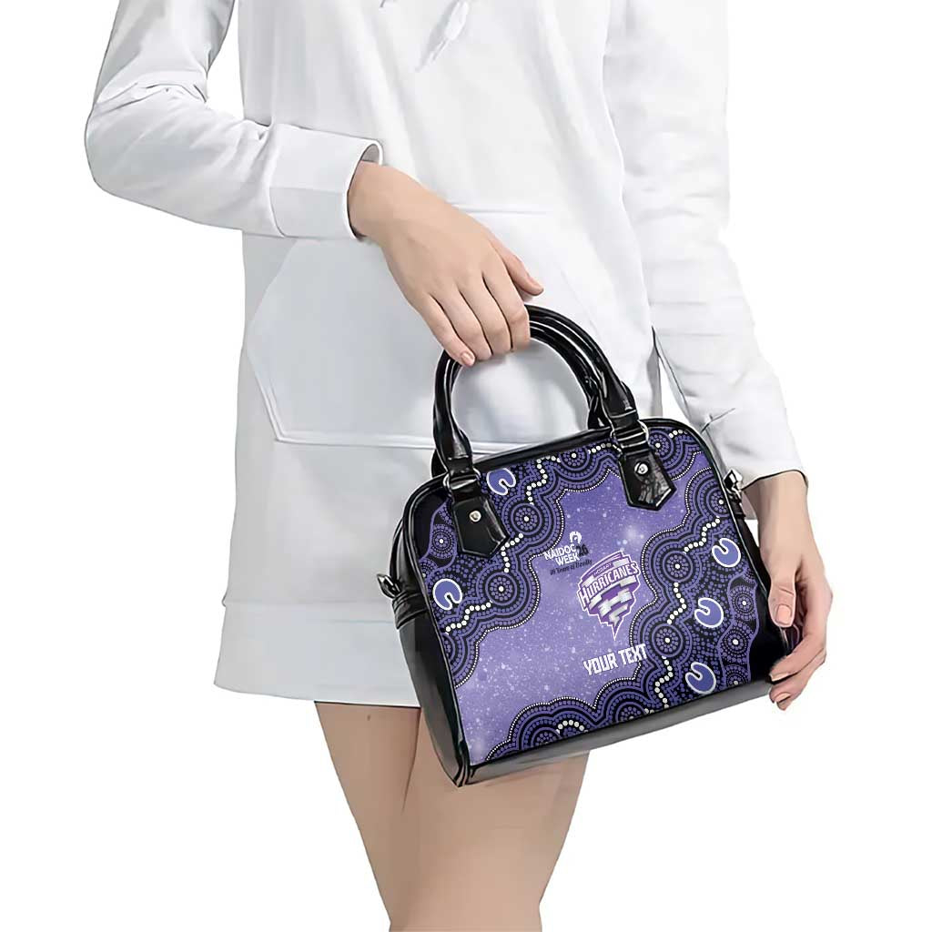 Hobart Hurricanes NAIDOC Week 2026 Custom Shoulder Handbag 50 Years Deadly Indigenous Art Glitter Effect