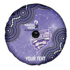 Hobart Hurricanes NAIDOC Week 2026 Custom Spare Tire Cover 50 Years Deadly Indigenous Art Glitter Effect
