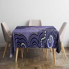Hobart Hurricanes NAIDOC Week 2026 Custom Tablecloth 50 Years Deadly Indigenous Art Glitter Effect
