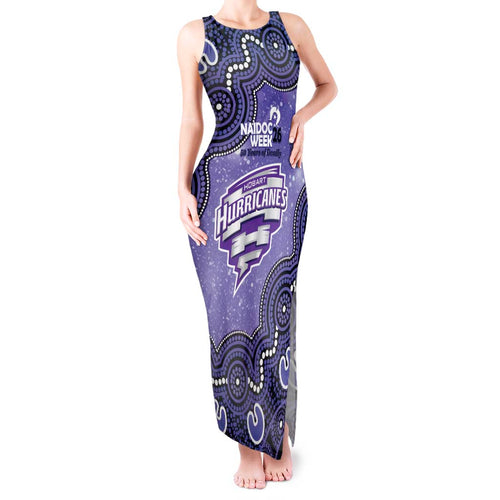 Hobart Hurricanes NAIDOC Week 2026 Custom Tank Maxi Dress 50 Years Deadly Indigenous Art Glitter Effect