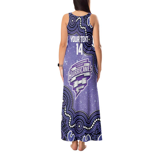 Hobart Hurricanes NAIDOC Week 2026 Custom Tank Maxi Dress 50 Years Deadly Indigenous Art Glitter Effect