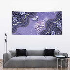 Hobart Hurricanes NAIDOC Week 2026 Custom Tapestry 50 Years Deadly Indigenous Art Glitter Effect