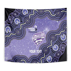 Hobart Hurricanes NAIDOC Week 2026 Custom Tapestry 50 Years Deadly Indigenous Art Glitter Effect