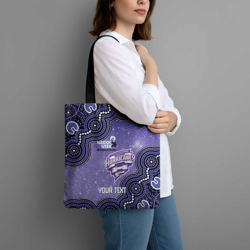 Hobart Hurricanes NAIDOC Week 2026 Custom Tote Bag 50 Years Deadly Indigenous Art Glitter Effect