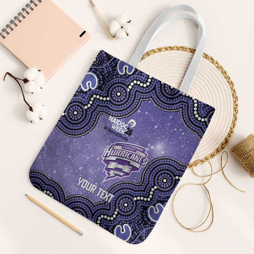 Hobart Hurricanes NAIDOC Week 2026 Custom Tote Bag 50 Years Deadly Indigenous Art Glitter Effect