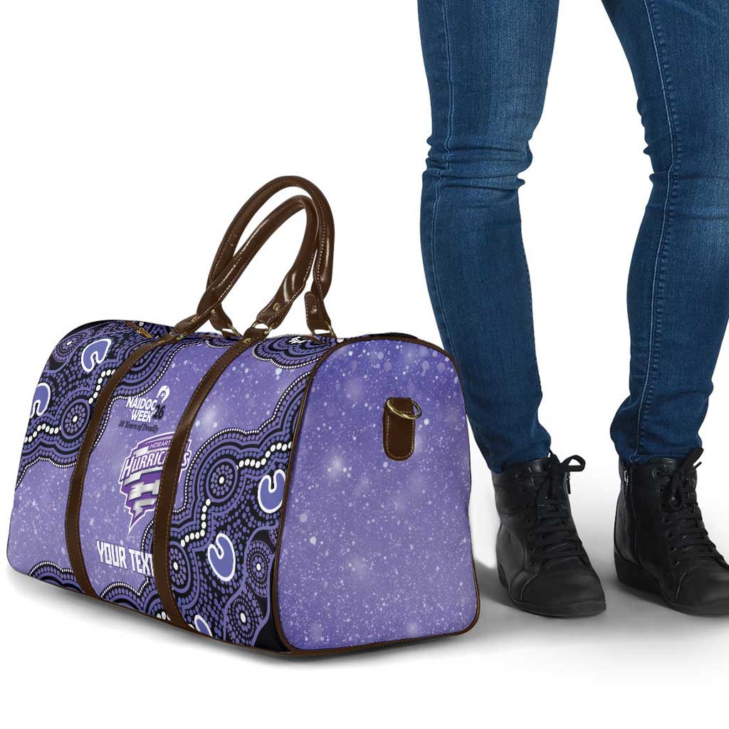 Hobart Hurricanes NAIDOC Week 2026 Custom Travel Bag 50 Years Deadly Indigenous Art Glitter Effect