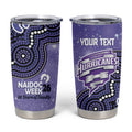 Hobart Hurricanes NAIDOC Week 2026 Custom Tumbler Cup 50 Years Deadly Indigenous Art Glitter Effect
