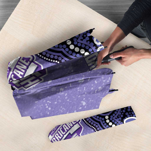 Hobart Hurricanes NAIDOC Week 2026 Custom Umbrella 50 Years Deadly Indigenous Art Glitter Effect