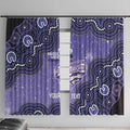 Hobart Hurricanes NAIDOC Week 2026 Custom Window Curtain 50 Years Deadly Indigenous Art Glitter Effect