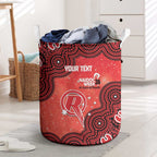 Melbourne Renegades NAIDOC Week 2026 Custom Laundry Basket 50 Years Deadly Indigenous Art Glitter Effect