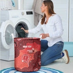 Melbourne Renegades NAIDOC Week 2026 Custom Laundry Basket 50 Years Deadly Indigenous Art Glitter Effect