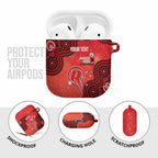 Melbourne Renegades NAIDOC Week 2026 Custom AirPods Case 50 Years Deadly Indigenous Art Glitter Effect