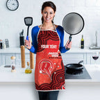 Melbourne Renegades NAIDOC Week 2026 Custom Apron 50 Years Deadly Indigenous Art Glitter Effect