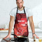 Melbourne Renegades NAIDOC Week 2026 Custom Apron 50 Years Deadly Indigenous Art Glitter Effect