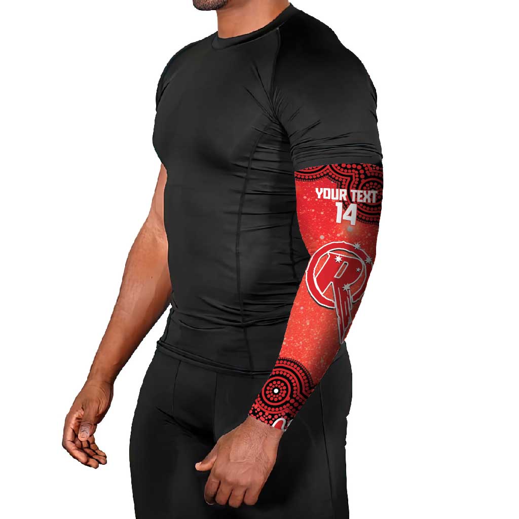Melbourne Renegades NAIDOC Week 2026 Custom Arm Sleeves 50 Years Deadly Indigenous Art Glitter Effect