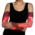 Melbourne Renegades NAIDOC Week 2026 Custom Arm Sleeves 50 Years Deadly Indigenous Art Glitter Effect