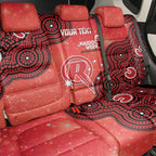 Melbourne Renegades NAIDOC Week 2026 Custom Back Car Seat Cover 50 Years Deadly Indigenous Art Glitter Effect