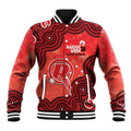 Melbourne Renegades NAIDOC Week 2026 Custom Baseball Jacket 50 Years Deadly Indigenous Art Glitter Effect