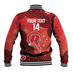Melbourne Renegades NAIDOC Week 2026 Custom Baseball Jacket 50 Years Deadly Indigenous Art Glitter Effect