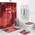 Melbourne Renegades NAIDOC Week 2026 Custom Bathroom Set 50 Years Deadly Indigenous Art Glitter Effect