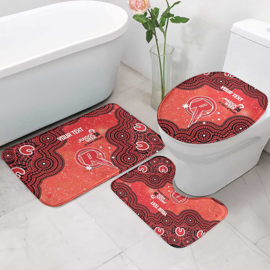 Melbourne Renegades NAIDOC Week 2026 Custom Bathroom Set 50 Years Deadly Indigenous Art Glitter Effect
