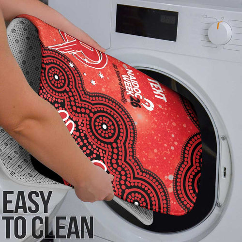 Melbourne Renegades NAIDOC Week 2026 Custom Bathroom Set 50 Years Deadly Indigenous Art Glitter Effect