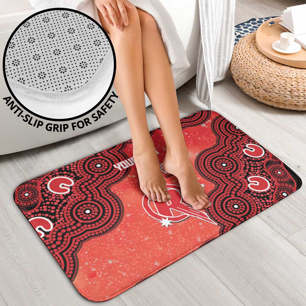 Melbourne Renegades NAIDOC Week 2026 Custom Bathroom Set 50 Years Deadly Indigenous Art Glitter Effect