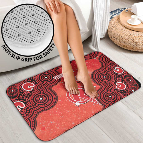 Melbourne Renegades NAIDOC Week 2026 Custom Bathroom Set 50 Years Deadly Indigenous Art Glitter Effect