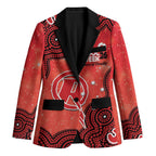Melbourne Renegades NAIDOC Week 2026 Custom Blazer 50 Years Deadly Indigenous Art Glitter Effect