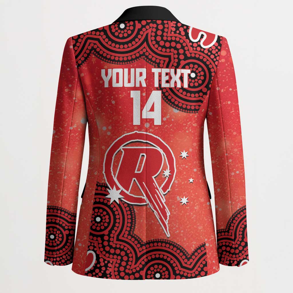 Melbourne Renegades NAIDOC Week 2026 Custom Blazer 50 Years Deadly Indigenous Art Glitter Effect