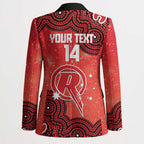 Melbourne Renegades NAIDOC Week 2026 Custom Blazer 50 Years Deadly Indigenous Art Glitter Effect