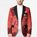 Melbourne Renegades NAIDOC Week 2026 Custom Blazer 50 Years Deadly Indigenous Art Glitter Effect